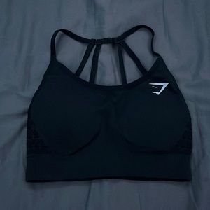 Black Gymshark Sports Bra